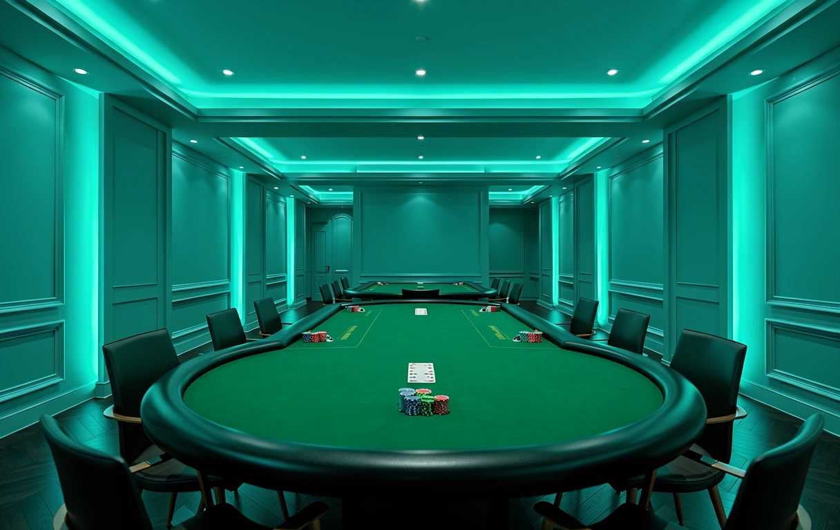 Environnement de poker professionnel