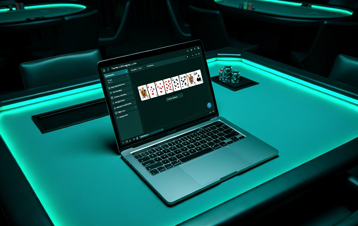 Interface Logiciel Unibet